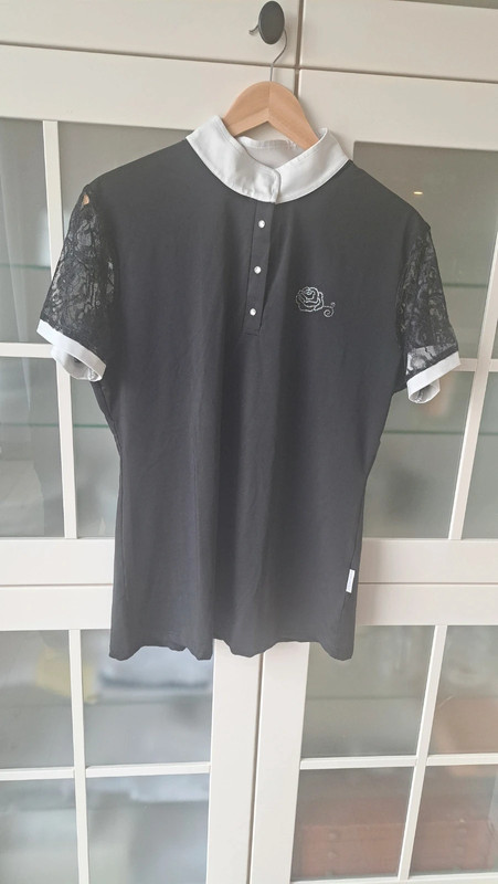Wedstrijdshirt met strass